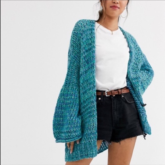 Free People Sweaters - Free People Home Town Cardigan Arctic Combo